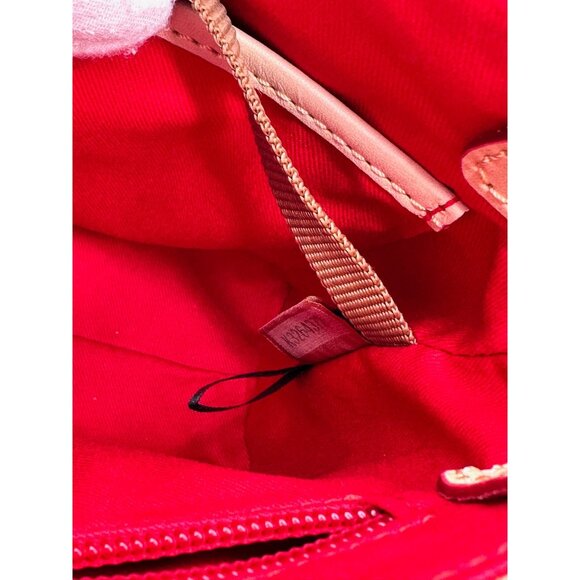 Dooney & Bourke Aqua Gingham and Vachetta Pouchette Crossbody Bag NWT *READ* - Picture 13 of 16